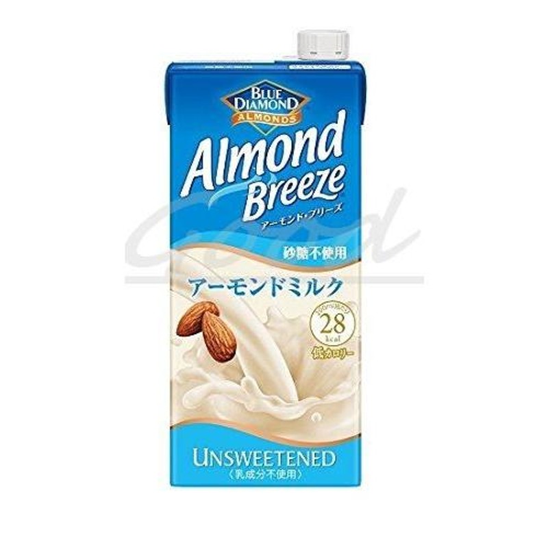 ブルーダイヤモンド アーモンドブリーズ 砂糖不使用1000ml×6本 紙パック飲料 LINEショッピング