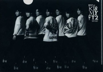 Kis-My-Ft2 A5迷你文件夾BCD BEST OF Kis-My-Ft2初回盤BAmazon.co.jp?樂天Books購入特典