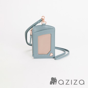 【aziza】多功能零錢包證件套-薄暮藍(AZDXA009D01LE3)