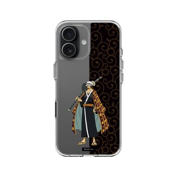 iPhone 17 Clear Case（相機按鈕） 透明 - 航海王 One Piece - 和之國系列-武士羅