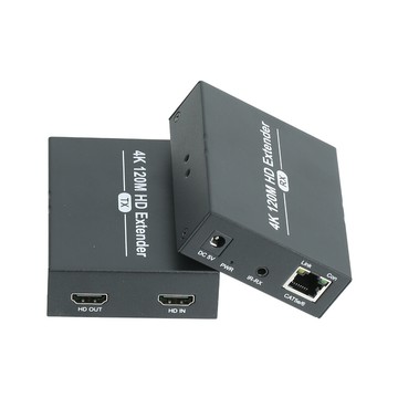 hdmi網路線rj45 120米4k影音訊號延長器