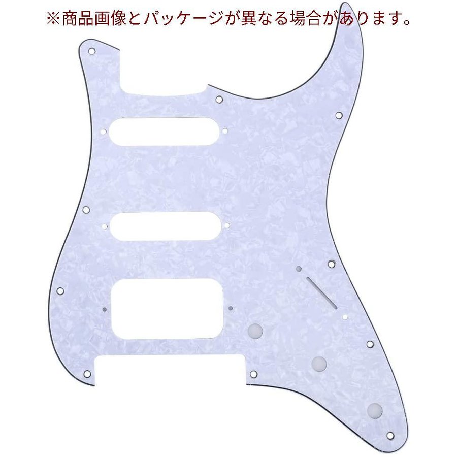 Musiclily Pro 11穴 ラウンドコーナー HSS フロイドローズブリッジ付きUSA/メキシコストラトキャスターギター用ピックガード オー  通販 LINEポイント最大1.0%GET | LINEショッピング