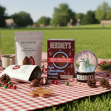 〔禮物1+1〕【Hershey's x Patiswiss】精緻禮物組❤贈水晶球