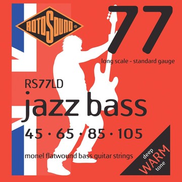 英國ROTOSOUND RS77LD (45-105) 電貝斯弦 平滑弦 旋弦公司貨【小叮噹的店】