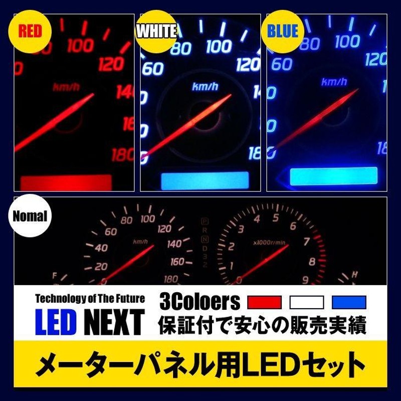 パジェロジュニア専用 メーターパネル用LEDセット H57A H7/11〜H10/5 保証付 | LINEショッピング