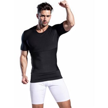 藏肉神器3代 胖子肥佬大肚子收腹背心緊身高彈塑形上衣男士束身衣