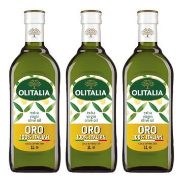 OLITALIA 奧利塔 特級初榨橄欖油  1L  3瓶