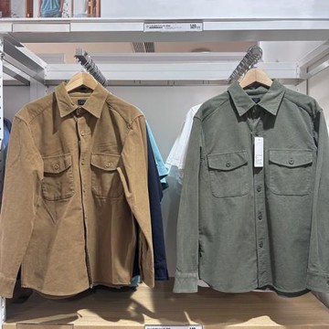 2024春秋新款男女裝寬松工裝襯衫復古百搭休閑外套464935/470298