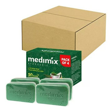 Medimix 印度綠寶石皇室藥草浴美肌皂 草本 200公克 X 64入