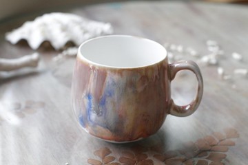 手工上釉油畫風瓷杯/馬克杯28