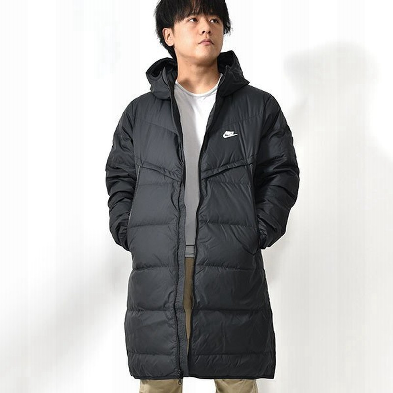 ナイキ ロングコート メンズ Nike Nsw Sf ウィンドランナー パーカ ダウン ジャケット アウター ベンチコート スポーツウェア ブラック 黒 Dd67 21冬新作 通販 Lineポイント最大0 5 Get Lineショッピング