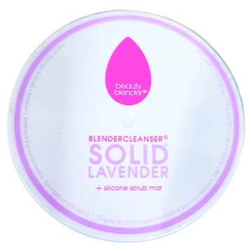 Beautyblender 原創美妝蛋專用清潔皂 SOLID LAVENDER + 矽膠刷墊  1oz  1個