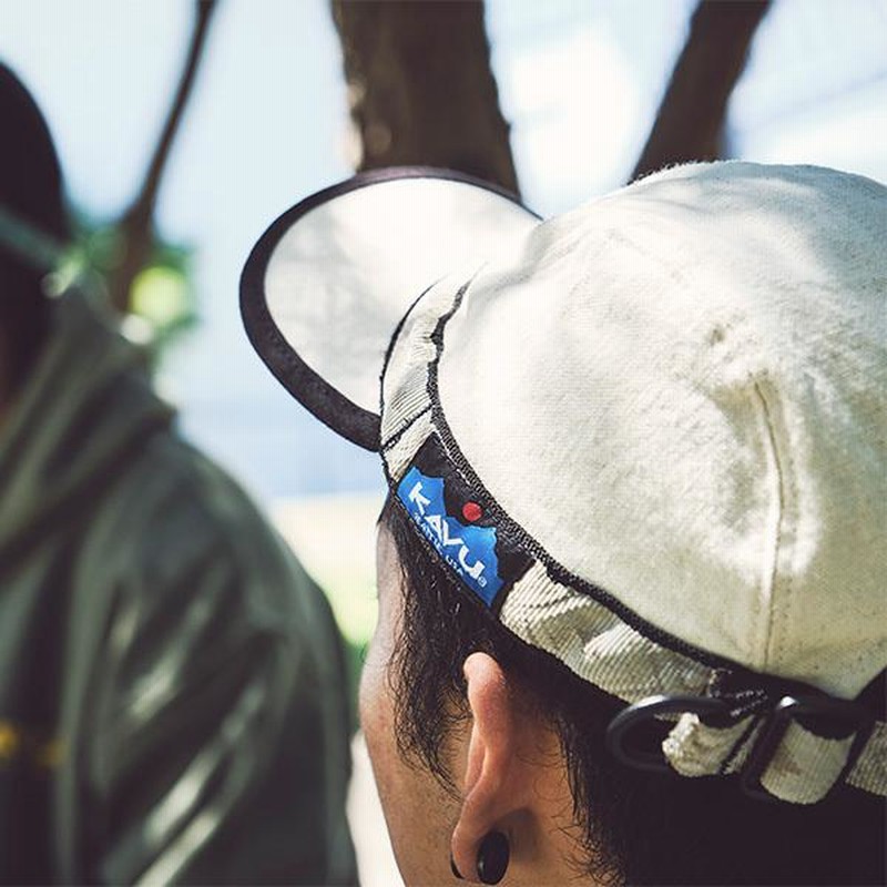 KAVU カブー ストラップキャップ ナチュラル 通販 LINEポイント最大0.5%GET LINEショッピング カブー USA キャンバスストラップキャップ Lサイズ
