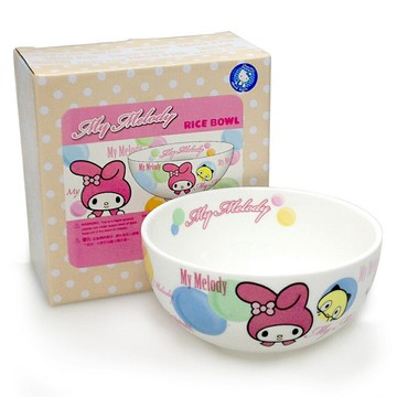 【震撼精品百貨】My Melody 美樂蒂 MY MELODY 陶瓷碗 震撼日式精品百貨