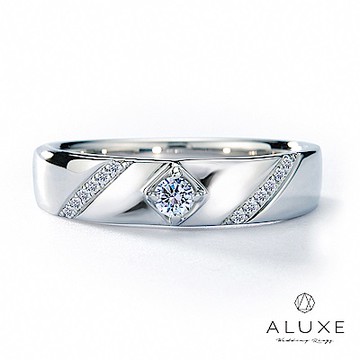 ALUXE 亞立詩 18K金情侶結婚戒指-男戒 RB0503