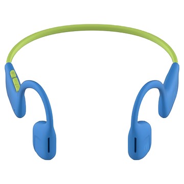 myFirst Airwaves 氣傳導開放式藍牙無線兒童耳機  85dB音量限制  IPX5 防潑水  FH8506SA-BE01  藍綠色