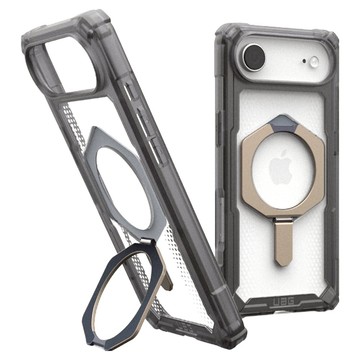 UAG 磁吸耐衝擊支架經典保護殼  iPhone Air  透灰色(鈦灰圈)