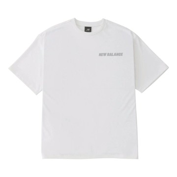 New Balance MET24 Reflection NB Logo T-Shirt 'White'