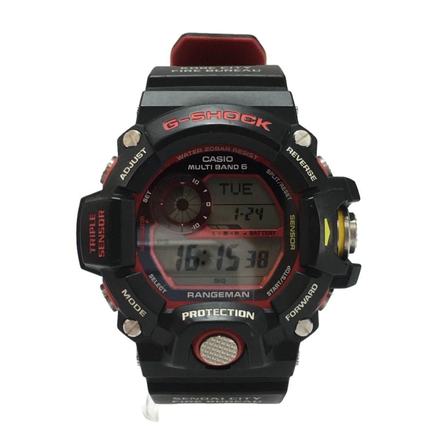 3本 G-SHOCK GW-9400NFST-1AJR 緊急消防援助隊コラボ