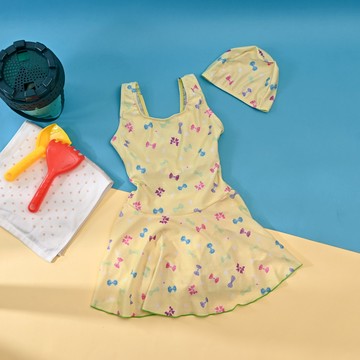 【廠商直送】YG462-小女連身裙裝-花