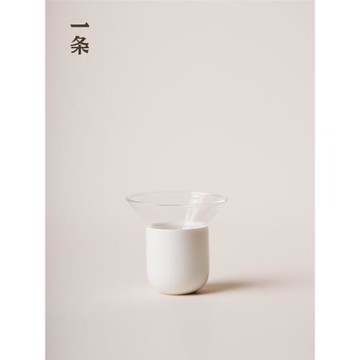 一條茶濾家用玻璃網格過濾網茶道配件茶水分離茶葉茶濾器創意茶具