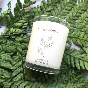 【Simple Zone】小草森林 大豆香氛蠟燭-80g (多款任選)