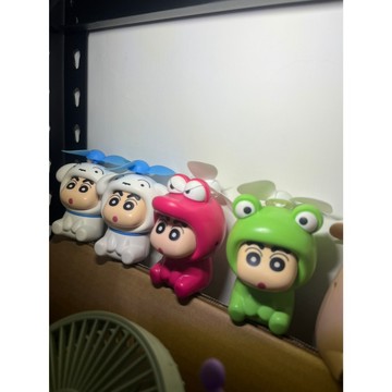 [沐沐屋]蠟筆小新公仔 手扇