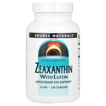 Source Naturals, 含葉黃素的玉米黃質，10 毫克，120 粒膠囊