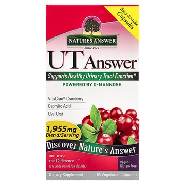 Nature's Answer, UT Answer，90 粒素食膠囊
