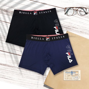 【FILA】男莫代爾優質印花平口褲-多尺寸/多色可選