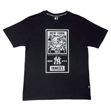 MLB-洋基隊LOGO圖樣短T(男)