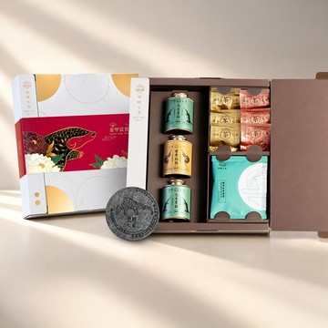 新春禮盒保育款【金甲富貴】金藏好TEA典藏茗茶禮盒