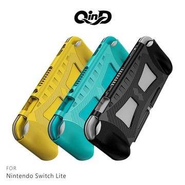 QinD Nintendo Switch Lite 矽膠保護軟套 保護套 矽膠套 保護殼 散熱佳【APP賺6%點數 領券最高折500】