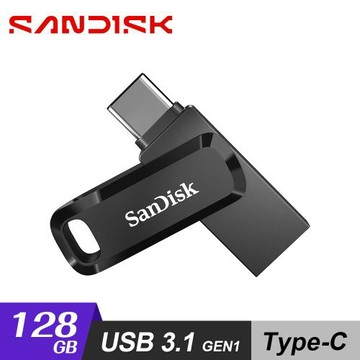 【SanDisk】Ultra Go USB Type-C 雙用隨身碟 128G