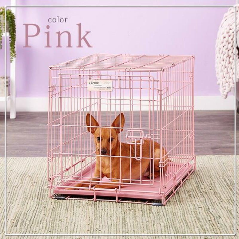 ハンドメイド 犬小屋 フェレット 小型犬 ペットハウス ケージ クレート お取り寄せ/MidWest アイクレート ワイヤー ドッグクレート