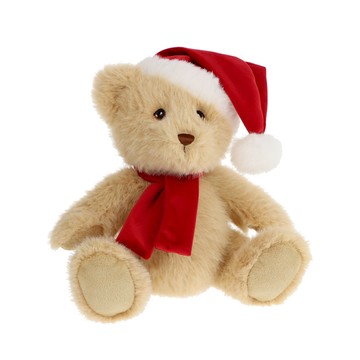 Keeleco Christmas Bear With Hat & Scarf 聖誕熊