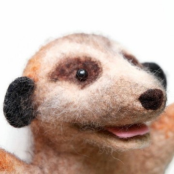 猫鼬玩具木偶 木偶剧院用的猫鼬玩偶。