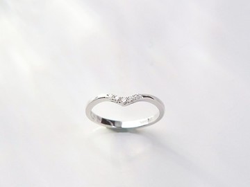 V型線戒 / 鑽石戒指 / 鑽戒 / 鉑金 / 白金 | 婚戒系列