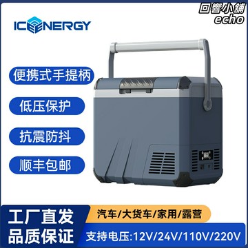 【雙壓雙溫】車載冰箱 便攜冰箱 戶外冰箱 露營冰箱 冷藏冷凍兩用 12V/24V/220V通用 手提式小型冰櫃 保鮮鎖鮮 海釣露營自駕遊