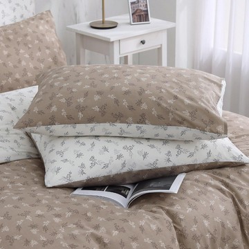 鴻宇 HongYew - 枕套2入 100%精梳棉 純棉-亞米