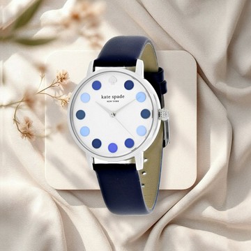 【Kate Spade】KSW1153 馬卡龍 繽紛 日本機芯 皮革 女款 手錶