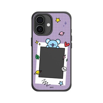 iPhone 16 SolidX 黑 - BT21 - KOYA Stay With You