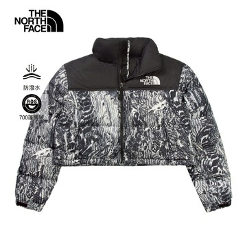 經典ICON女款灰色DWR防潑水羽絨外套｜5GGE8R5