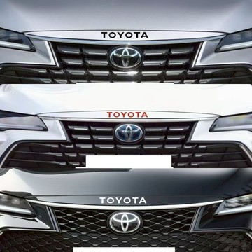 TOYOTA豐田引擎蓋貼紙 車頭貼紙ALTIS/CHR/yaris/RAV4/CAMRY/VIOS車身貼紙 拉花裝飾貼紙