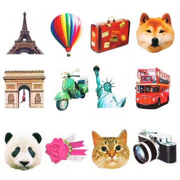 日本 Marks Big Sticker 裝飾貼紙