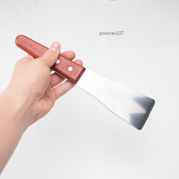 【五金 熱銷】新品結晶蜂蜜挖取鏟塊蜜土蜜巢蜜加厚不鏽鋼中蜂割刀養蜂工具包郵 優選