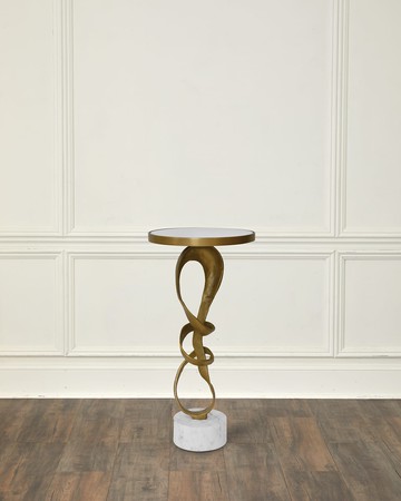 Olympia Sculptural Base Side Table