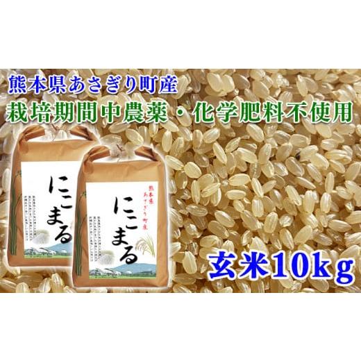 ふるさと納税 熊本県 あさぎり町 令和5年産 熊本県あさぎり町産にこまる 玄米10kg(5kg×2袋)　