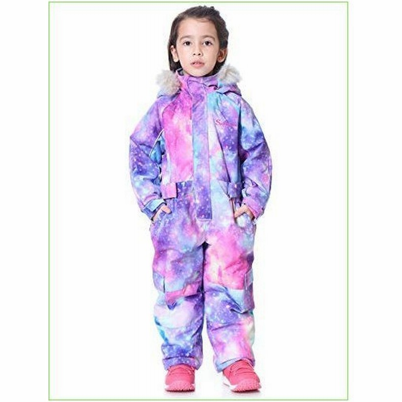 Snbocon キッズ 防水 カラフル ワンピース カバーオール スキースーツ スノーウェア 冬用 ジャンプスーツ 通販 Lineポイント最大get Lineショッピング