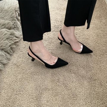 設計感小眾 高跟鞋氣質名媛單鞋2024秋季新款淺口鞋工裝鞋女鞋子